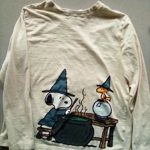 Hanna andersson peanuts Halloween shirt
